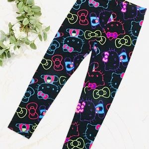 Sanrio Hello Kitty girl leggings pants footless